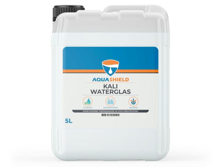 Aquashield Aquashield kaliumwaterglas 20 liter, can, Doe-het-zelf en Verbouw, Isolatie en Afdichting, Nieuw, Verzenden