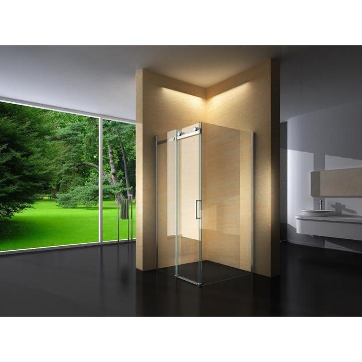 Douchecabine 100X100 Vierkant Evi- Helder Glas (Badkamer), Doe-het-zelf en Verbouw, Sanitair, Nieuw, Ophalen of Verzenden