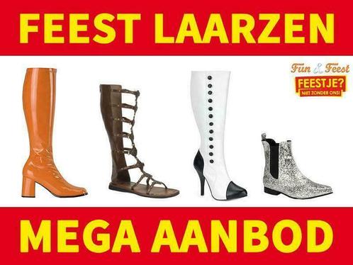 Feest laarzen - Mega aanbod glitter laarzen, Kleding | Dames, Carnavalskleding en Feestkleding, Accessoires, Nieuw, Carnaval, Ophalen of Verzenden