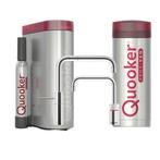 €1960 QUOOKER PRO3 NORDIC SQUARE TWIN CHROOM + CUBE - 3NSCH, Ophalen of Verzenden, Nieuw