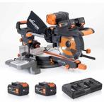 Evolution R255SMS-DB-LI glijdende verstek/afkortzaag 255m..., Doe-het-zelf en Verbouw, Gereedschap | Zaagmachines, Verzenden, Nieuw