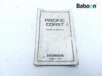Instructie Boek Honda PC 800 Pacific Coast 1989-1990 (PC800, Motoren, Verzenden, Gebruikt
