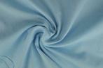 Brandvertragende stof - Baby blauw - 12 of 25 meter rol, Hobby en Vrije tijd, 200 cm of meer, Nieuw, Blauw, Polyester