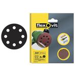 Schuurschijven met klittenband 125mm korrel: 240, 6 stuks..., Doe-het-zelf en Verbouw, Verzenden, Nieuw