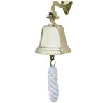 Scheepsbel met Koord Messing 7.5cm, Ophalen of Verzenden, Nieuw