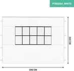 2dekans | VONROC Zijwanden Set - Voor Premium Partytent, Doe-het-zelf en Verbouw, Gereedschap | Overige machines, Ophalen of Verzenden