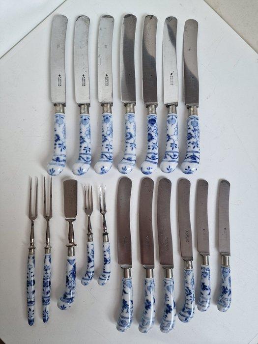 F. Herder Abr. Sohn x Meissen - Bestekset (18) -, Antiek en Kunst, Antiek | Glas en Kristal