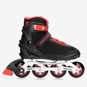 Mitical Inline Skates zwart/rood herenschaatsen mt 44
