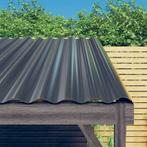 vidaXL Dakpanelen 12 st 80x36 cm gegalvaniseerd staal, Verzenden, Nieuw
