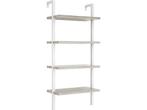Wandrek ladder boekenkast Stoer - industrieel metaal hout -, Huis en Inrichting, Kasten | Boekenkasten, Verzenden, Nieuw
