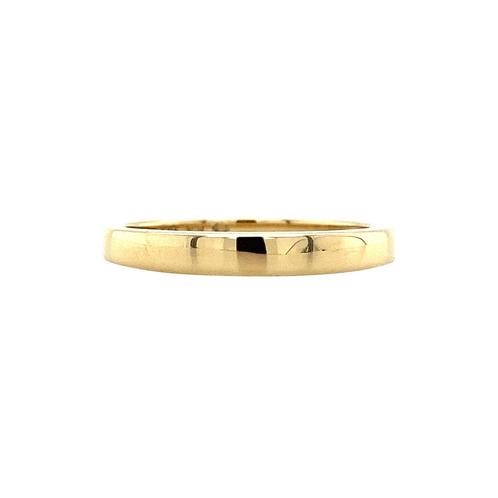 Gouden gladde ring 14 krt* nieuw, Sieraden, Tassen en Uiterlijk, Ringen, Goud, Zo goed als nieuw, Goud, Verzenden