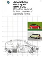 1992 BMW E1 | E2 BROCHURE FRANS, Nieuw, BMW, Author