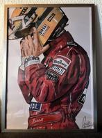 Art Photo - Cadre Ayrton Senna Maclaren