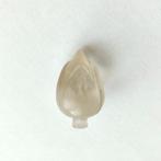 Oud-Indochinese Rock Crystal Talisman met bloeiende