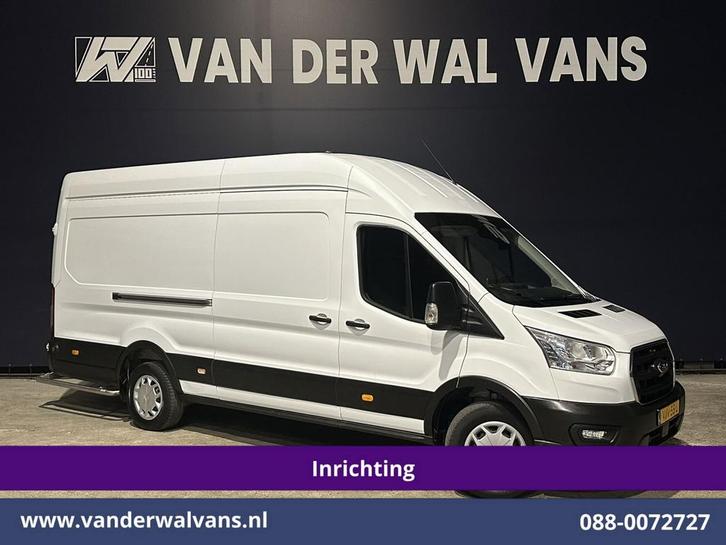 Ford Transit | 2.0 TDCI 130pk L4H3 *Post NL inrichting*, Auto's, Bestelauto's, Dealer onderhouden, Lease, Handgeschakeld, Diesel