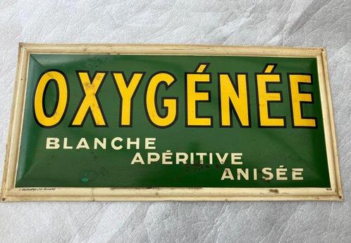 G. De Andreis Marseille - Reclamebord - Oxygénée apéritif, Antiek en Kunst, Antiek | Wandborden en Tegels