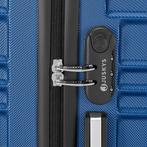 Harde Kofferset Rome - 3-Delig - ABS - Blauw, Sieraden, Tassen en Uiterlijk, Koffers, Verzenden, Nieuw