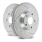 Power Stop 88-91 Honda Civic Front Evolution Drilled &, Ophalen of Verzenden, Nieuw