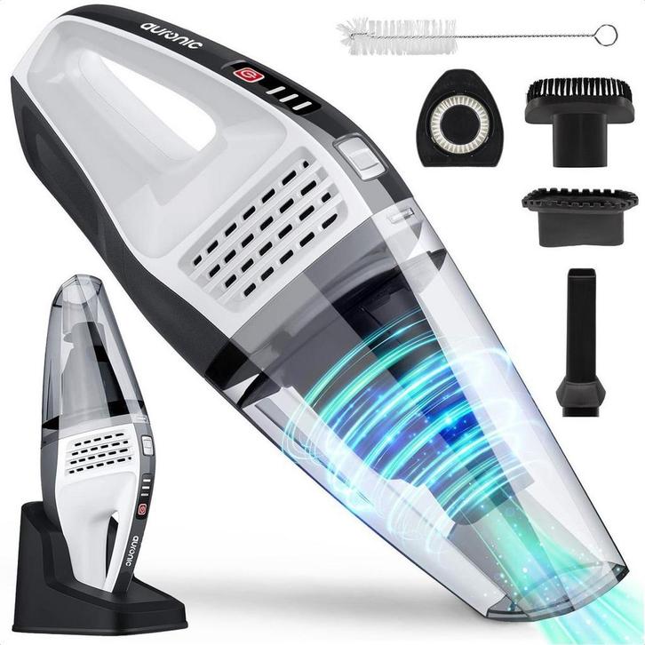 2dekans | Auronic Kruimelzuiger - Handstofzuiger - Snoerloos, Witgoed en Apparatuur, Stofzuigers, Zo goed als nieuw, Ophalen of Verzenden