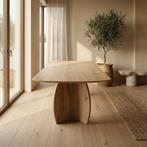 Tafel Deens Ovaal Eikenhout  Set Driehoek poot 160x90, Huis en Inrichting, Tafels | Eettafels, Nieuw