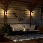 vidaXL Wandlantaarns voor buiten 4 st solar wit, Tuin en Terras, Zonne-energie, Kunststof, Verzenden, Staande lamp