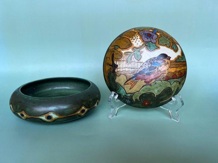 Plateelbakkerij Zuid-Holland - Doos - Keramiek -, Antiek en Kunst, Antiek | Glas en Kristal