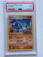 Pokémon - 1 Graded card - Lucario 12 Promo card - PSA 9 -, Hobby en Vrije tijd, Verzamelkaartspellen | Pokémon, Nieuw