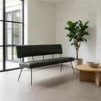 Leren eetkamerbank Solid - Hermes Verde (donkergroen) -, Ophalen of Verzenden, Nieuw, Overige kleuren, Leer