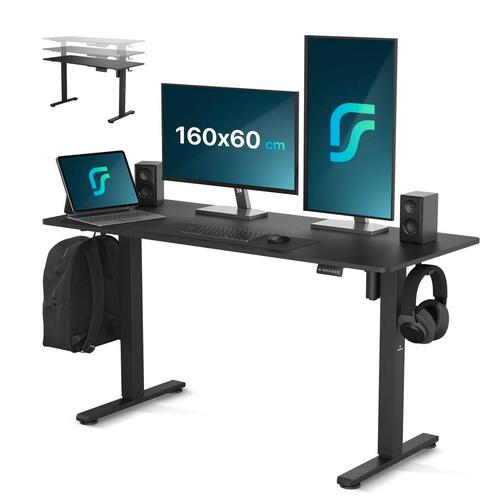Flowsense Zit Sta Bureau - Verstelbaar Elektrisch Bureau -, Huis en Inrichting, Bureaus