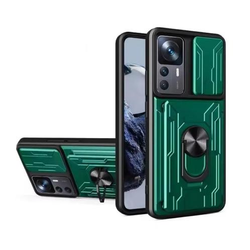 Xiaomi 13T Pro - Card Slot Hoesje met Kickstand en Camera, Telecommunicatie, Mobiele telefoons | Hoesjes en Frontjes | Overige merken
