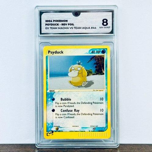 Pokémon Graded card - Psyduck Reverse Holo 44 - Pokémon - GG, Hobby en Vrije tijd, Verzamelkaartspellen | Pokémon