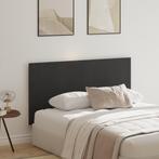 vidaXL Bedhoofd Zwart Eiken 160x1,5x80 cm Geengineerd Hout, Huis en Inrichting, Verzenden, Nieuw, Zwart, Hout