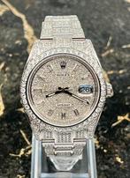 Rolex Datejust 41 - Baguette pave - New  126300 - Iced Out, Sieraden, Tassen en Uiterlijk, Horloges | Heren, Nieuw, Staal, Staal