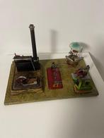 Märklin - Speelgoed - Steam Engine, Mounted With Various, Antiek en Kunst