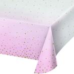 Roze Tafelkleed Ombre 2,59m, Verzenden, Nieuw