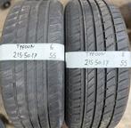 2x215-50–7 Tyfoon Zomer 2x6mm €55 PerBand 215 50 17, Ophalen, 17 inch, Band(en), Personenwagen