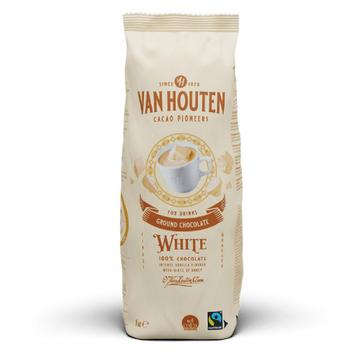 Van Houten Hot Chocolate Wit 1kg beschikbaar voor biedingen
