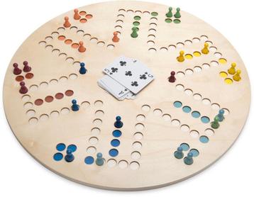 BS Toys 3-in-1 Bordspel - Keezenspel, Ganzenbord en Ludo - beschikbaar voor biedingen