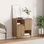 vidaXL Dressoir artisanaal eikenkleurig 60 x 35 x 70 cm, Huis en Inrichting, Kasten | Dressoirs, Verzenden, Nieuw, Overige houtsoorten