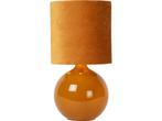 Lucide ESTERAD - Tafellamp - Ø 24 cm - 1xE14 - Okergeel, Verzenden, Zo goed als nieuw
