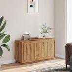 vidaXL Dressoir 102x35x55 cm bewerkt hout artisanaal, Huis en Inrichting, Verzenden, Nieuw, Overige houtsoorten