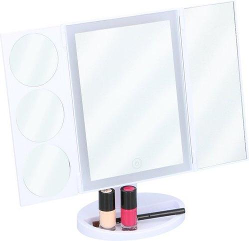 Tweedekans | Grundig LED Make-Up Spiegel - 22 LEDS -, Huis en Inrichting, Woonaccessoires | Spiegels, Zo goed als nieuw, Ophalen of Verzenden
