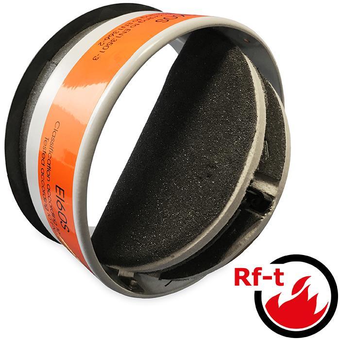 Brandwerende vlinderklep (brandklep) Ø100mm - 60 minuten, Doe-het-zelf en Verbouw, Ventilatie en Afzuiging, Nieuw, Verzenden