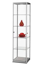 Luxe smalle vitrinekast aluminium 50 cm, Nieuw in verpakking
