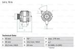 Dynamo / Alternator CITROËN C15 /limousine (1.9 D), Auto-onderdelen, Motor en Toebehoren, Ophalen of Verzenden, Nieuw