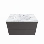 MONDIAZ VICA-DLUX 80cm badmeubel onderkast Dark grey 2, Ophalen of Verzenden, Nieuw, Bad
