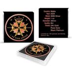Malta. 5 Euro 2024 1 oz Malta Maltese Cross Rose Gold Black