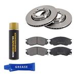 Voordeelset Remschijven + Remblokken MITSUBISHI L400 2.4 voo, Verzenden, Nieuw