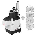 GGM Gastro | Elektrische compacte groentesnijder - 735 Watt, Verzenden