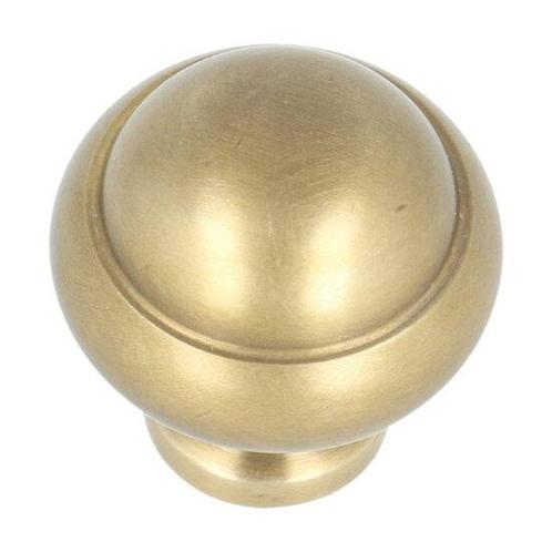Knop messing antiek 24 mm, Doe-het-zelf en Verbouw, Hang- en Sluitwerk, Nieuw, Ophalen of Verzenden